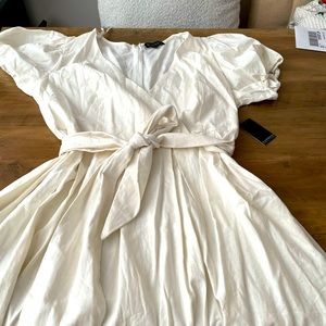 ELOQUII Off-White Dress